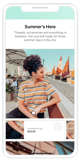 ライフスタイルカタログの表示イメージ